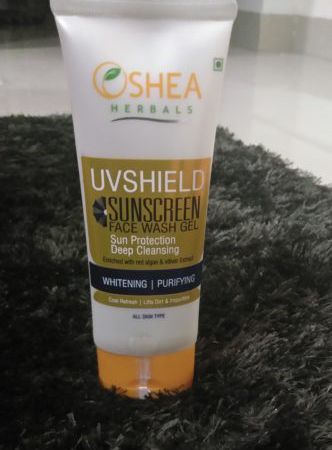 UVshiled sunscreen Face Wash Gel